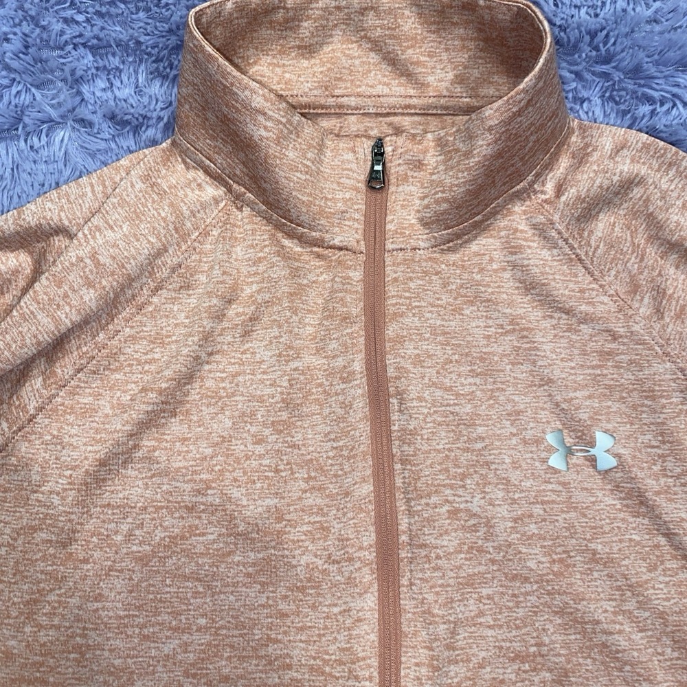 Under‎ Armour Women's UA Tech Twist 1/2 Zip Loose Heat Gear Large - Picture 4 of 6